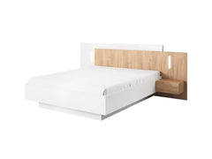 Stockholm King Size Ottoman Bed with Bedside Tables