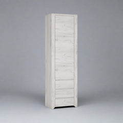 Angel Tall Narrow 1 Door 3 Drawer Storage Cabinet - Furniture One Shop