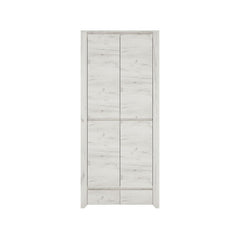 Angel Wooden Wardrobe with 2 Doors and 2 Drawers - Furniture One Shop