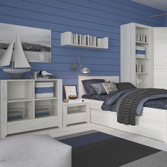 Angel Package - 1 Drawer Bedside Cabinet + 2+3 Chest of Drawers + 2 Door 2 Drawer Fitted Wardrobe - Furniture One Shop