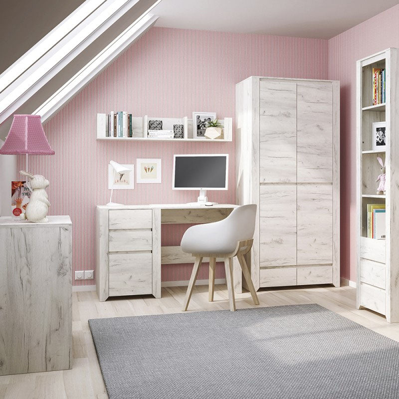 Angel Wooden Wardrobe with 2 Doors and 2 Drawers