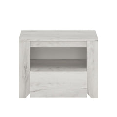 Angel 1 Drawer Bedside Cabinet - Furniture One Shop