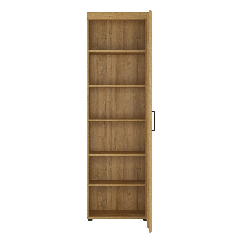 Cortina Tall Right Handed Storage Cabinet in Grandson Oak