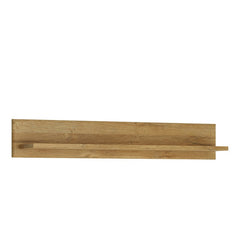 Cortina Wooden Wall Shelf in Grandson Oak - 117cm - Furniture One Shop