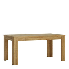 Cortina Extending Wooden Dining Table in Grandson Oak - Furniture One Shop