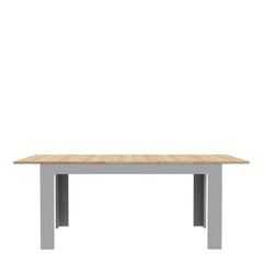 Bohol Extending Dining Table in Riviera Oak/Grey Oak - Furniture One Shop