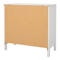 Barcelona Sideboard 2 Doors 1 Drawer in White - Furniture One Shop