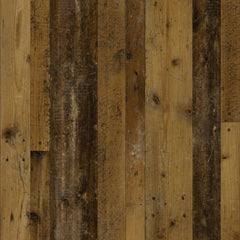 Brooklyn 3 Door Wardrobe with 2 Drawers in Walnut and Dark Matera Grey - Furniture One Shop