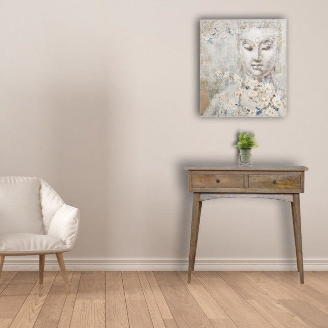 Sleek Console Hallway 2 Drawer Console Table - Furniture One Shop