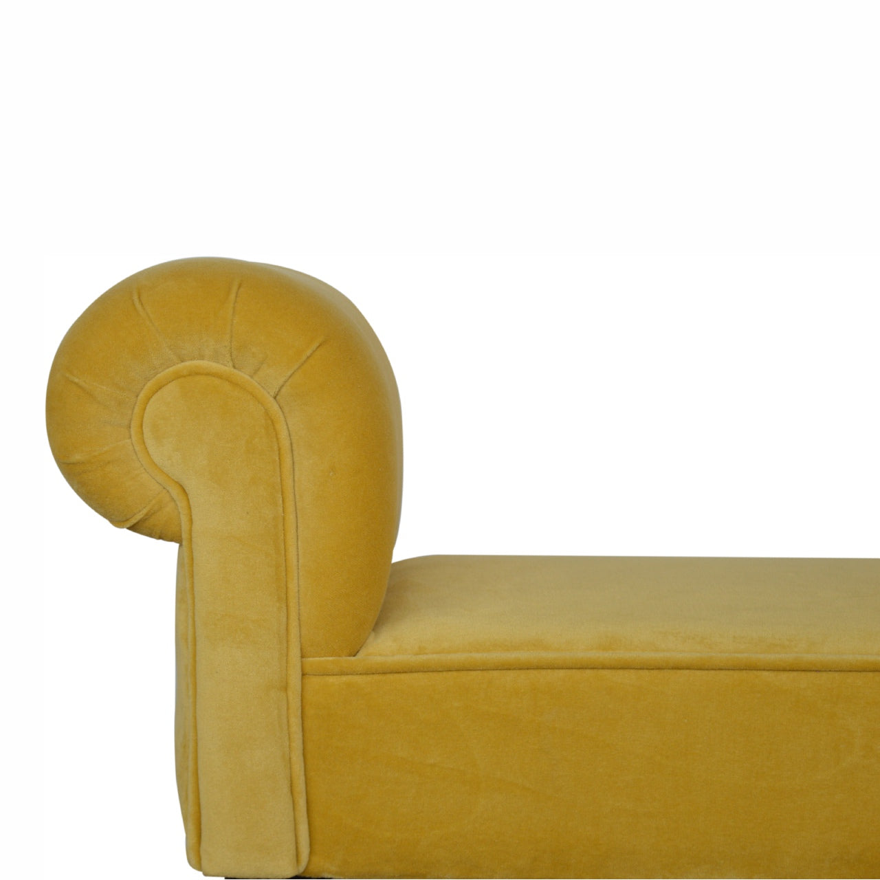 Sup Bench Mini Mustard Velvet Bench