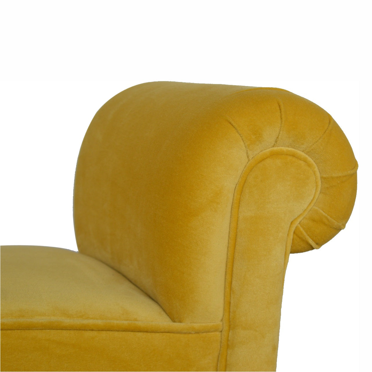 Sup Bench Mini Mustard Velvet Bench