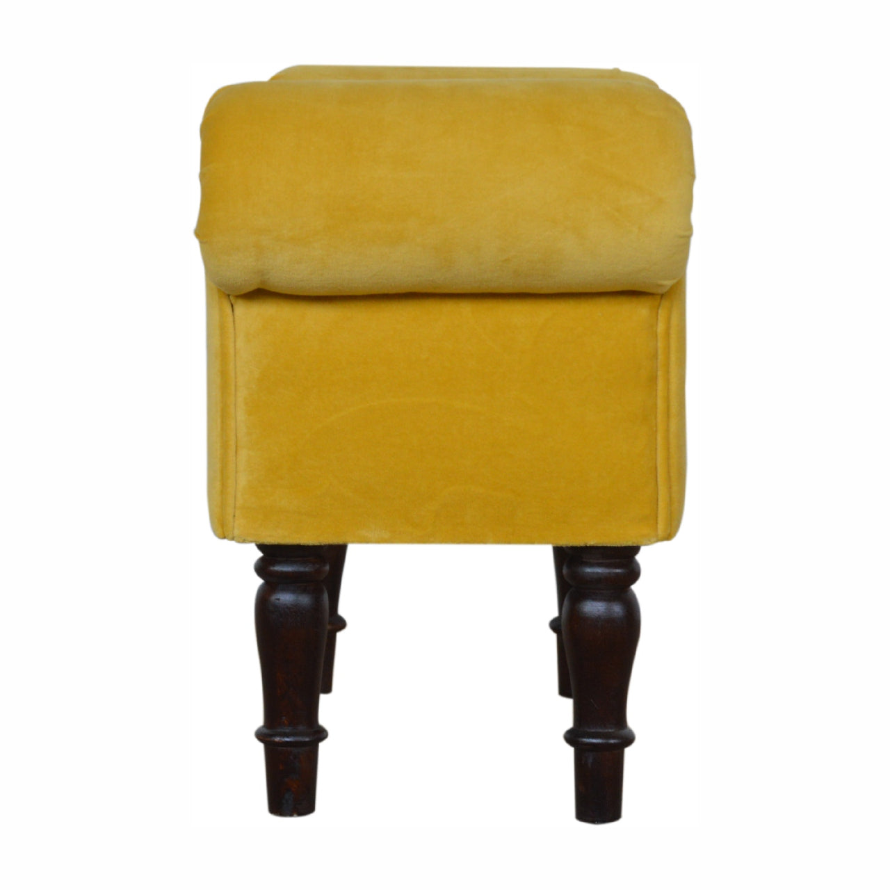 Sup Bench Mini Mustard Velvet Bench