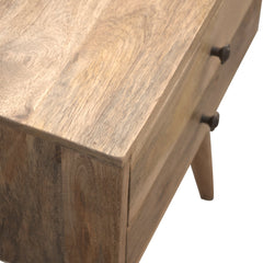 Downing Modern Solid Wood Bedside - Furniture One Shop