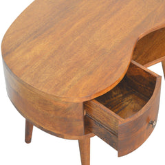 Glam Chestnut Wave Coffee Table - Furniture One Shop