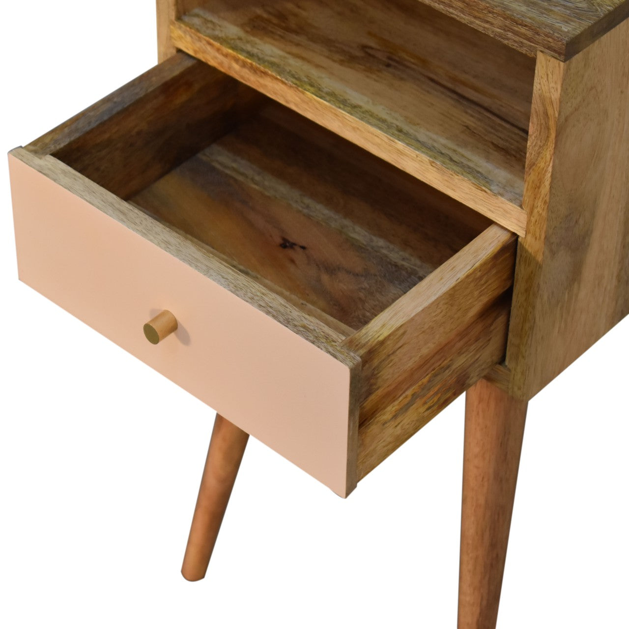 Brook Mini Blush Hand Painted Bedside
