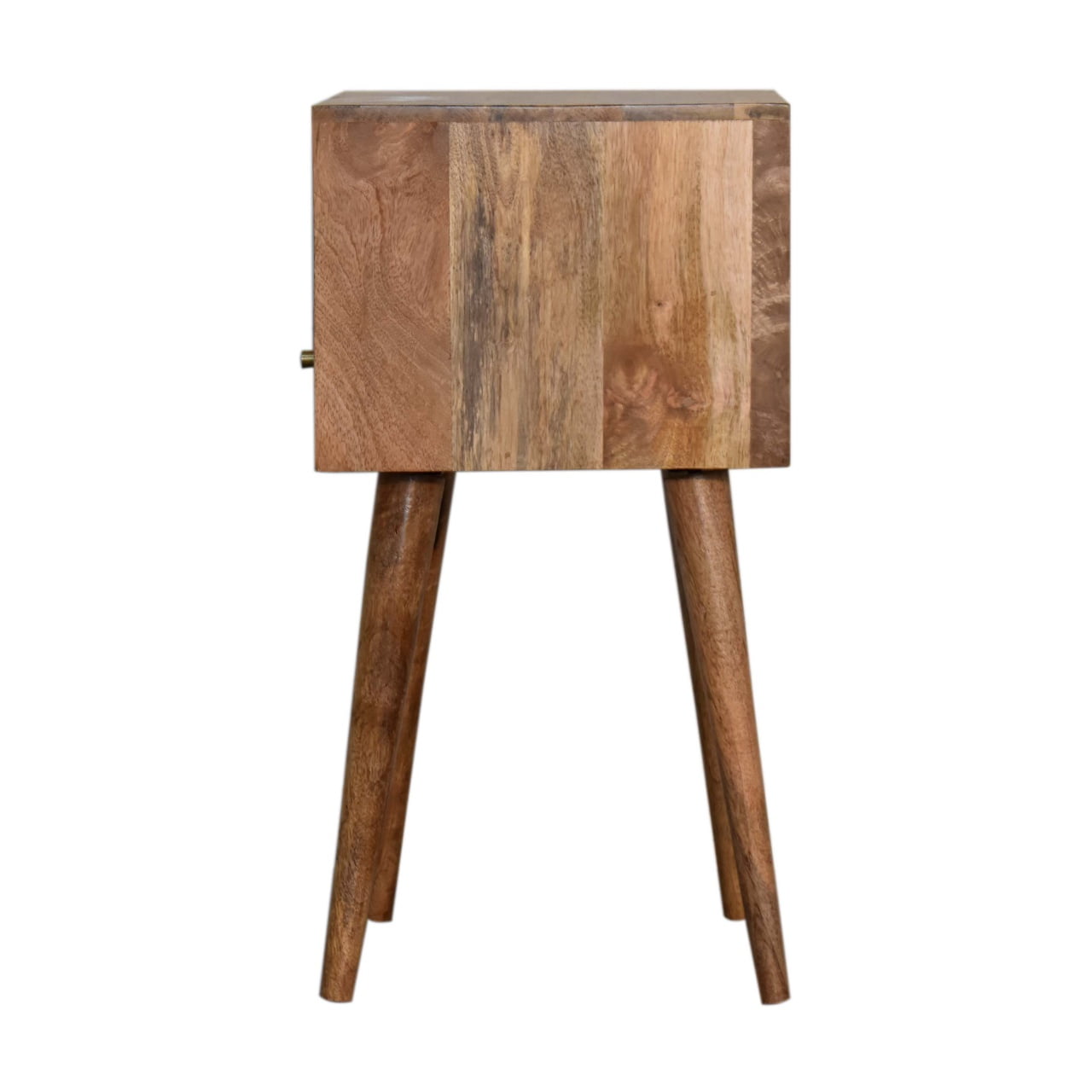 Bruton Mini Blue Hand Painted Bedside