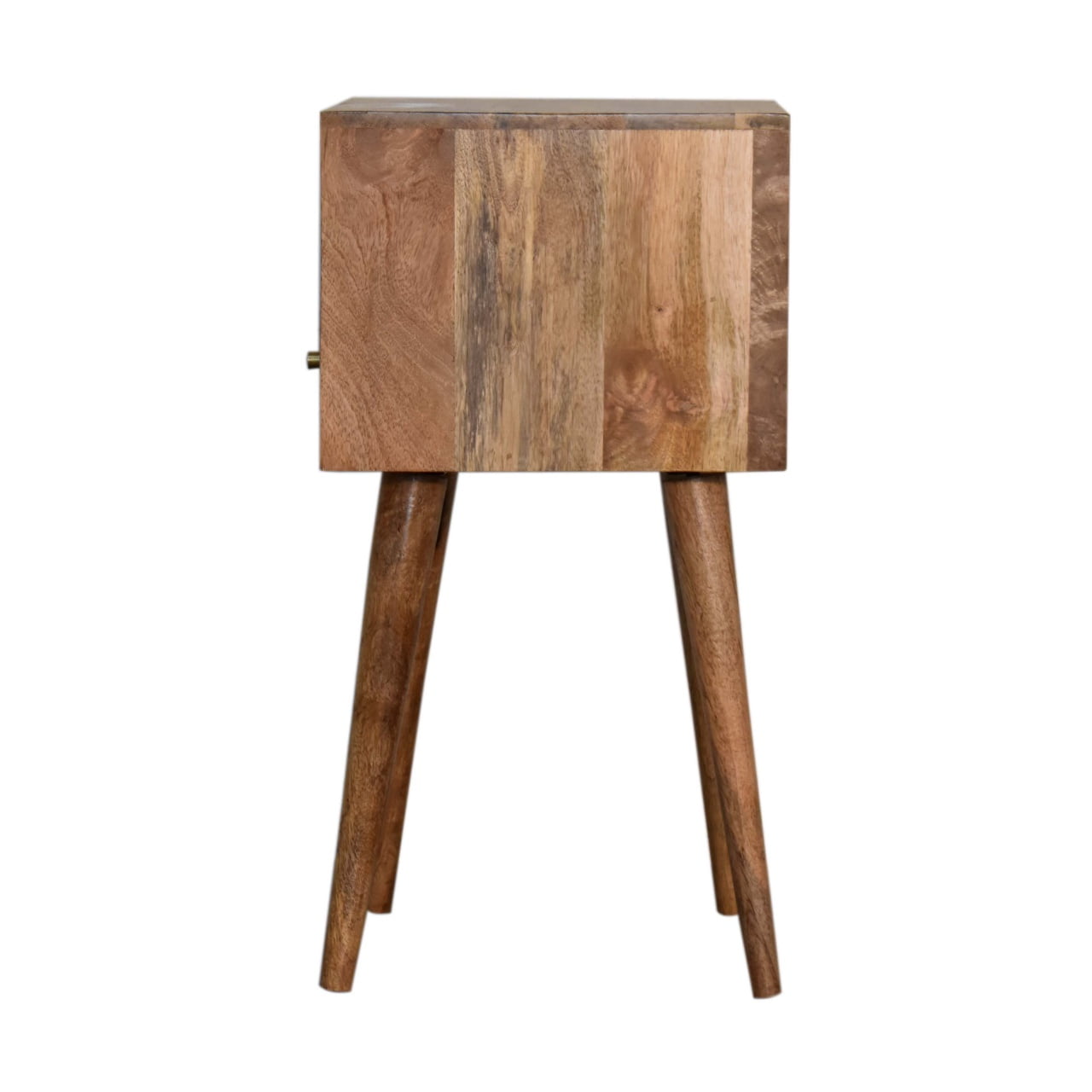 South Molton Mini Brick Red Hand Painted Bedside