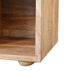 SoftStep Mini Black Shoe Storage Footstool - Furniture One Shop