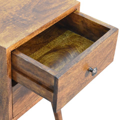 Buckingham Mini 2 Drawer Chestnut Bedside