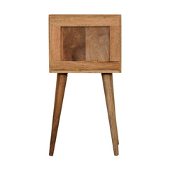 Dover Mini Bone Inlay 2 Drawer Bedside - Furniture One Shop