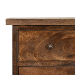 Borough High Mini Classic Grey Country Bedside - Furniture One Shop
