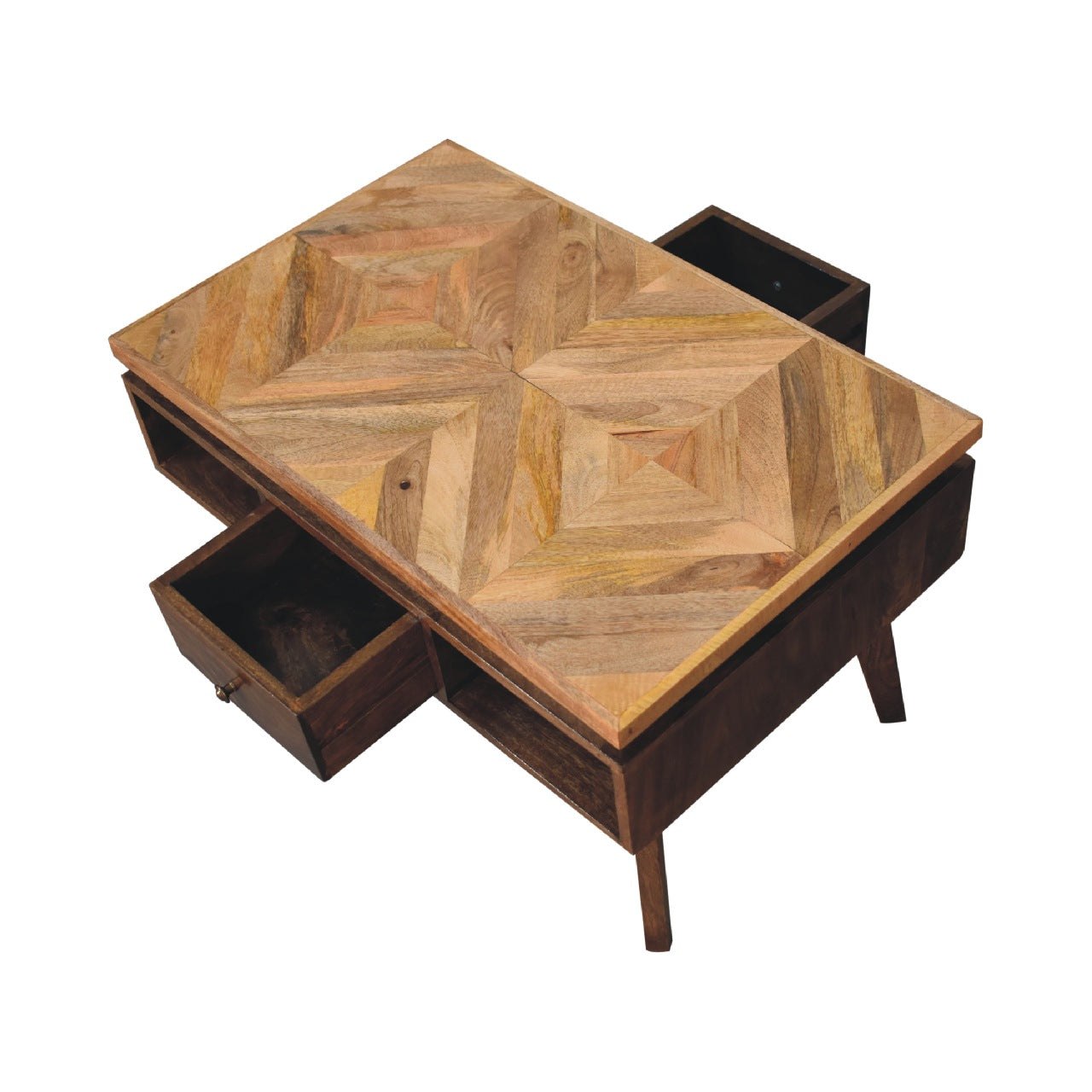 Bliss Classic Grey Granary Coffee Table - Furniture One Shop