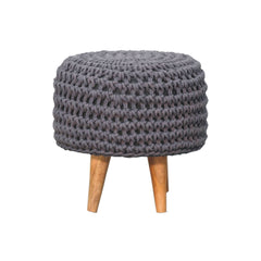 ComfyCrest Keeva Grey Oblong Footstool