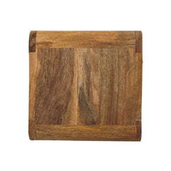 Vauxhall Bridge Mini Oak-ish Wall Mounted Open Bedside - Furniture One Shop