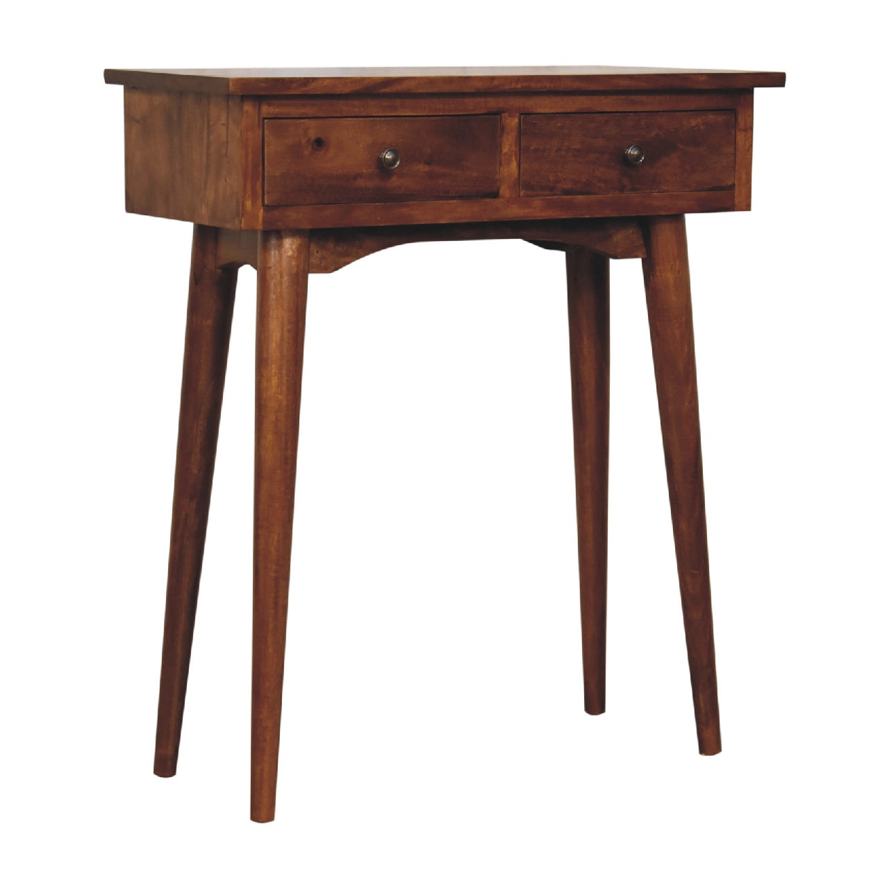 Timeless Table Mini Chestnut Hallway Console - Furniture One Shop