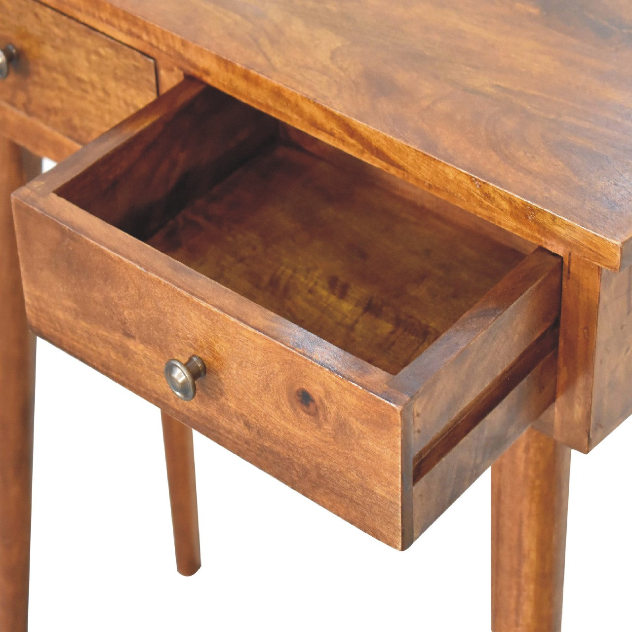 Timeless Table Mini Chestnut Hallway Console - Furniture One Shop