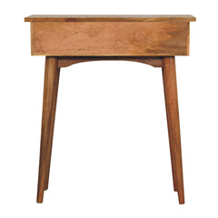 British Console Mini Oak-ish Console Table - Furniture One Shop