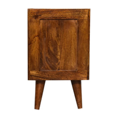 Notting Hill Gate Mini Manila Gold 1 Drawer Bedside - Furniture One Shop