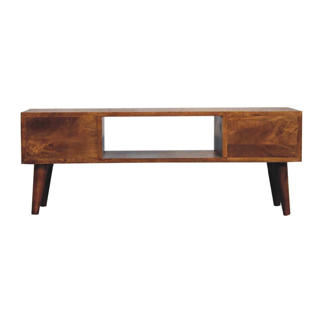 Sleek Classic Chestnut Coffee Table - Furniture One Shop