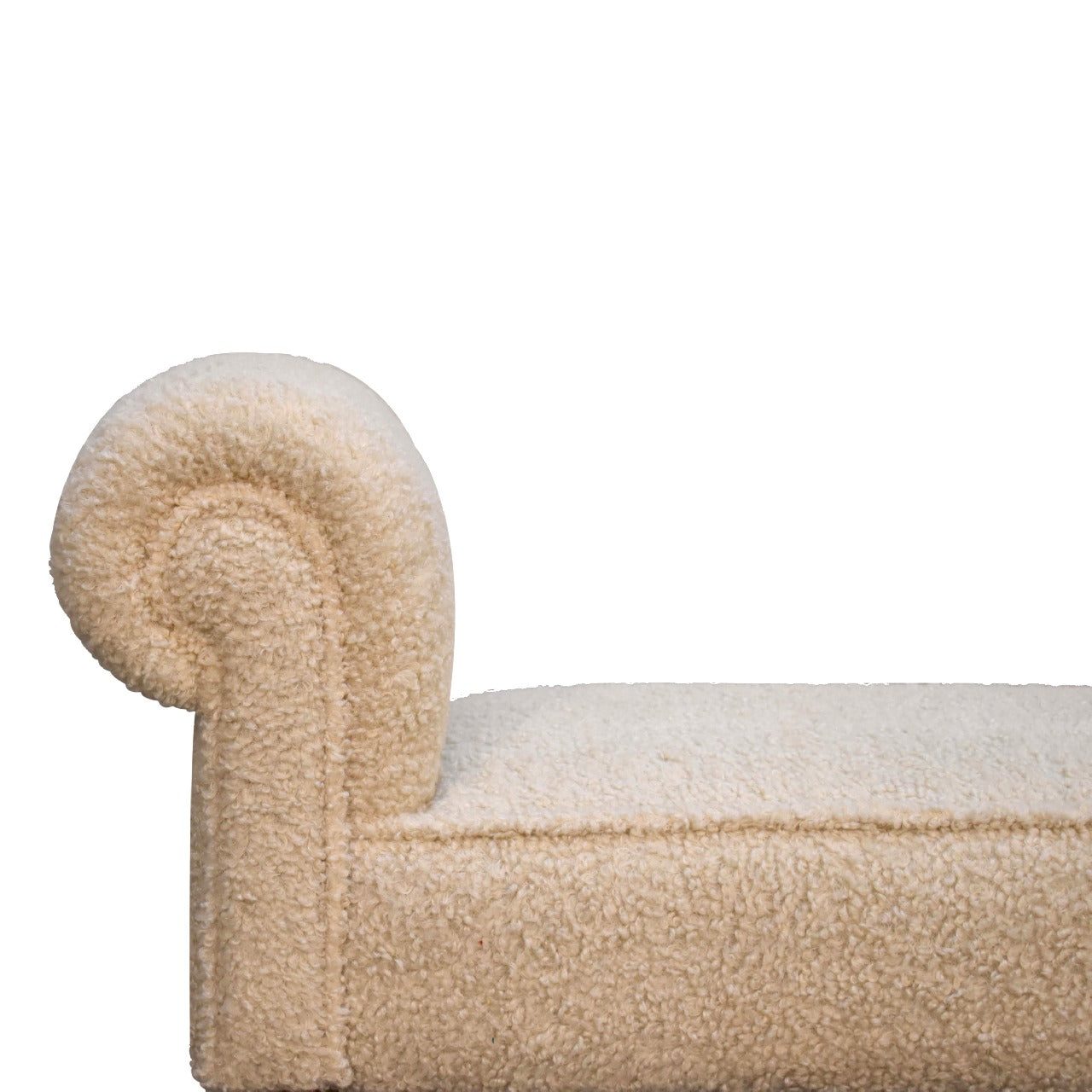 Nibble Nook Boucle Cream Bench