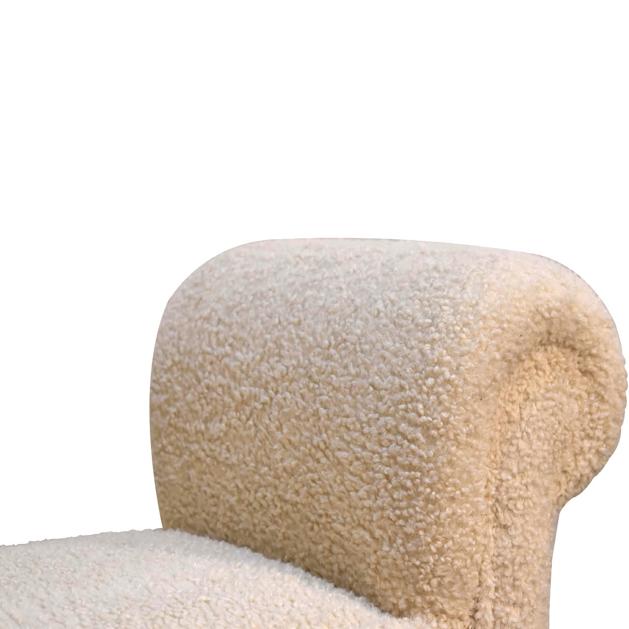 Nibble Nook Boucle Cream Bench