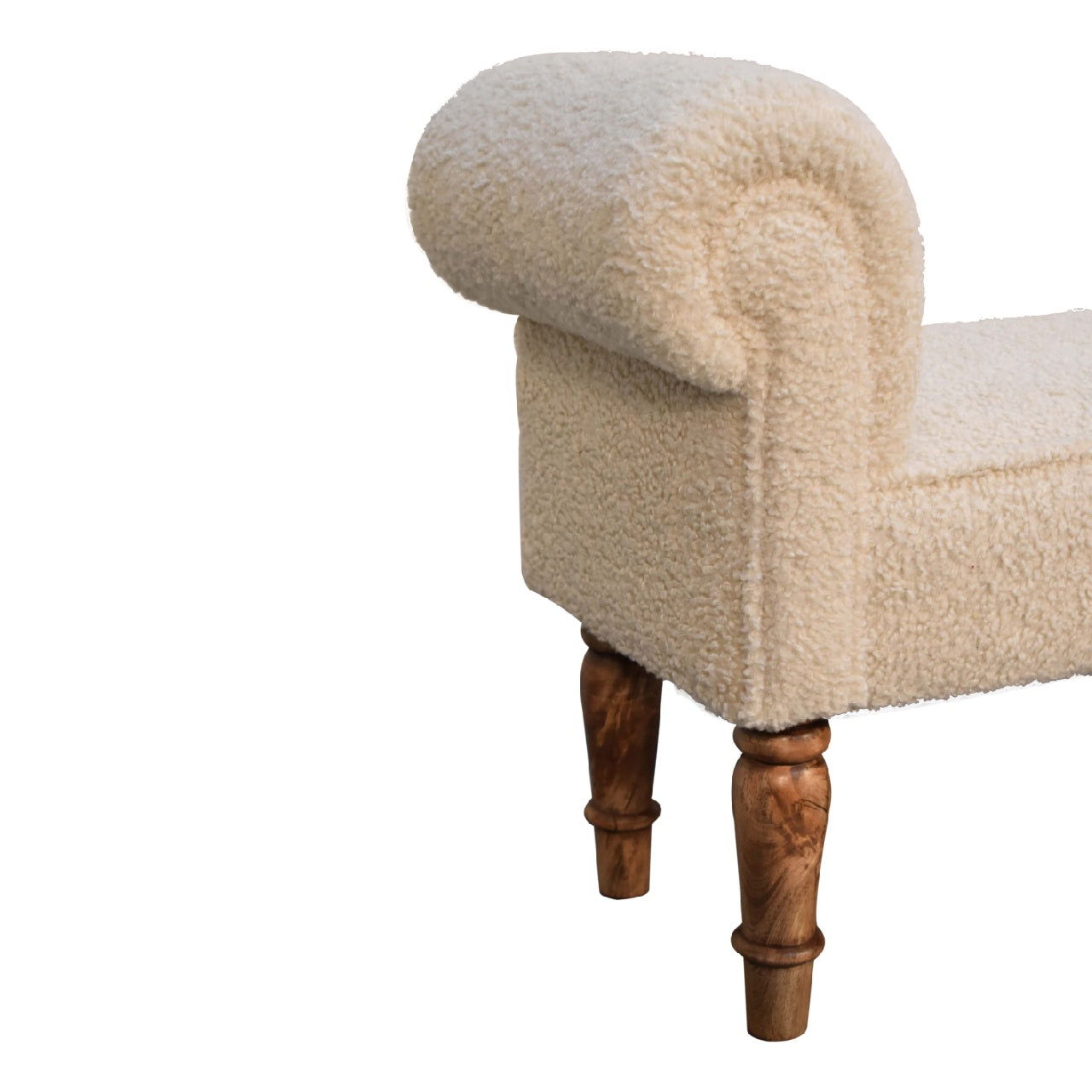 Nibble Nook Boucle Cream Bench