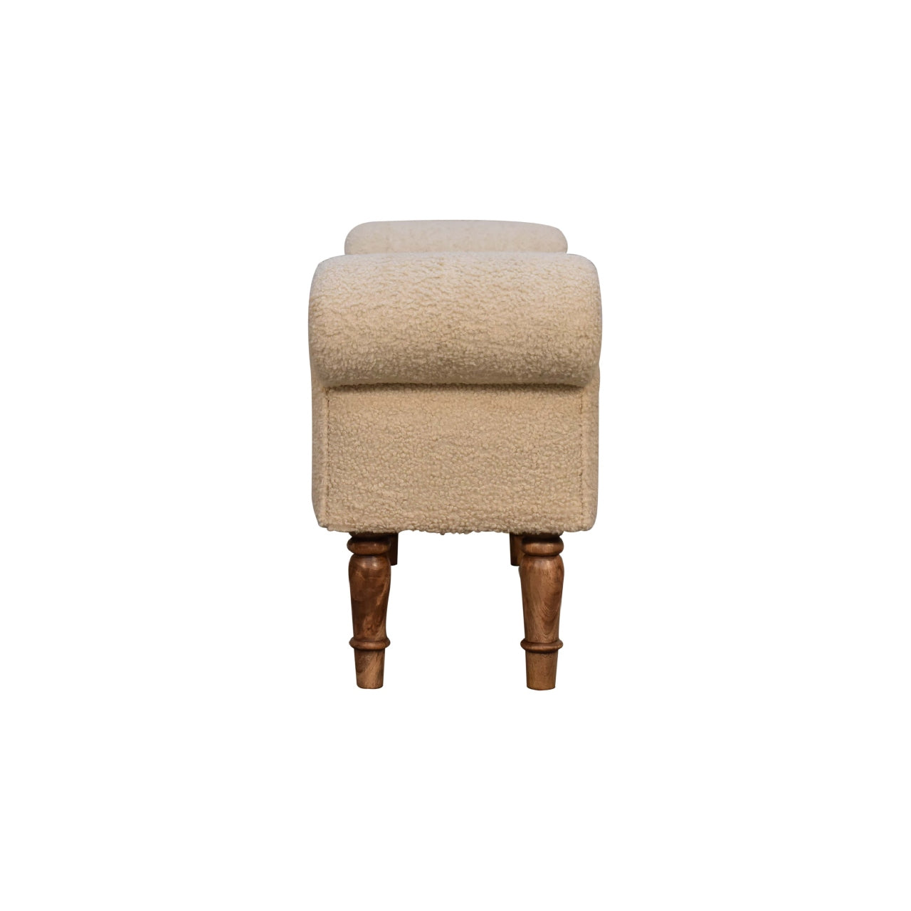Nibble Nook Boucle Cream Bench