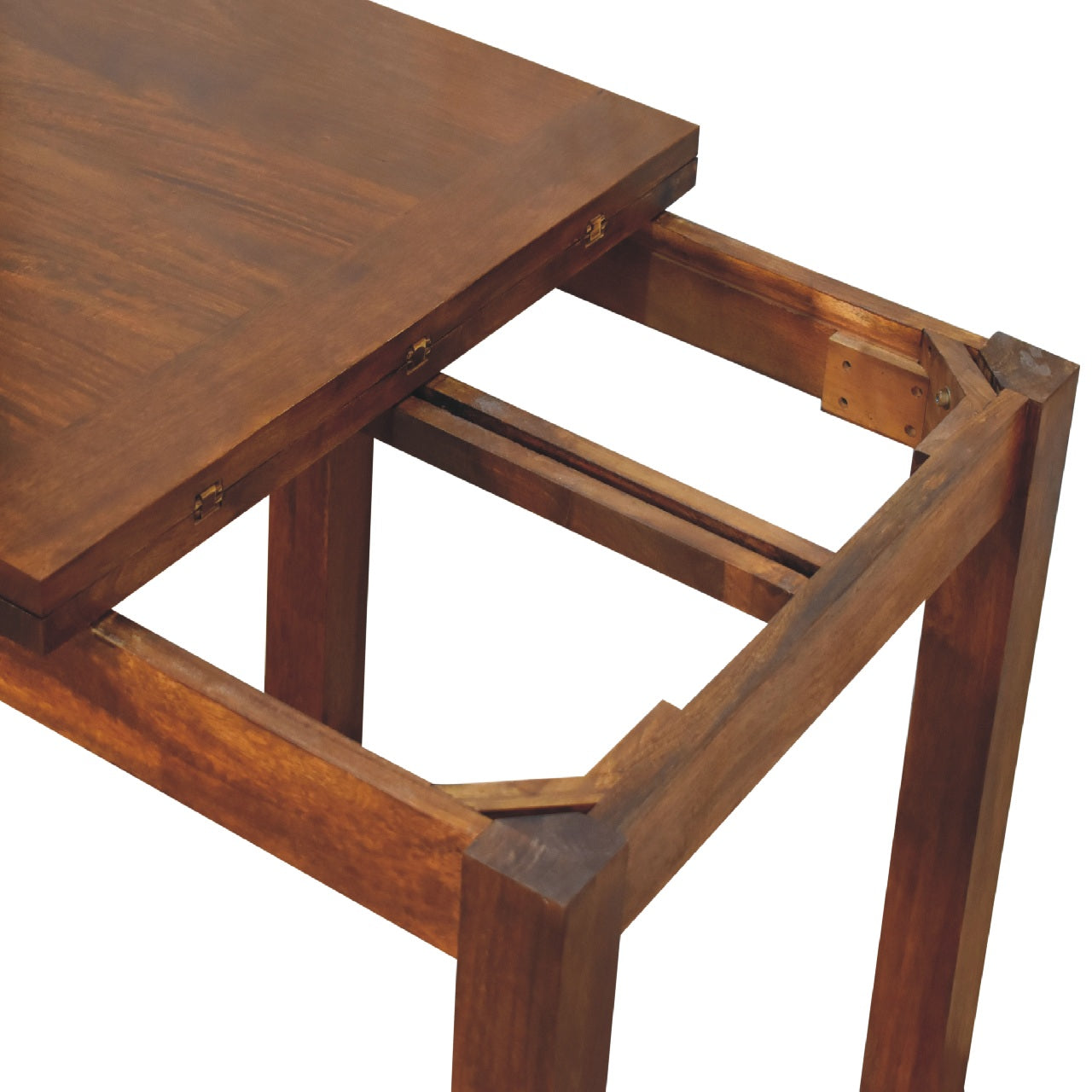 Elicyon Chestnut Butterfly Dining Table - Furniture One Shop