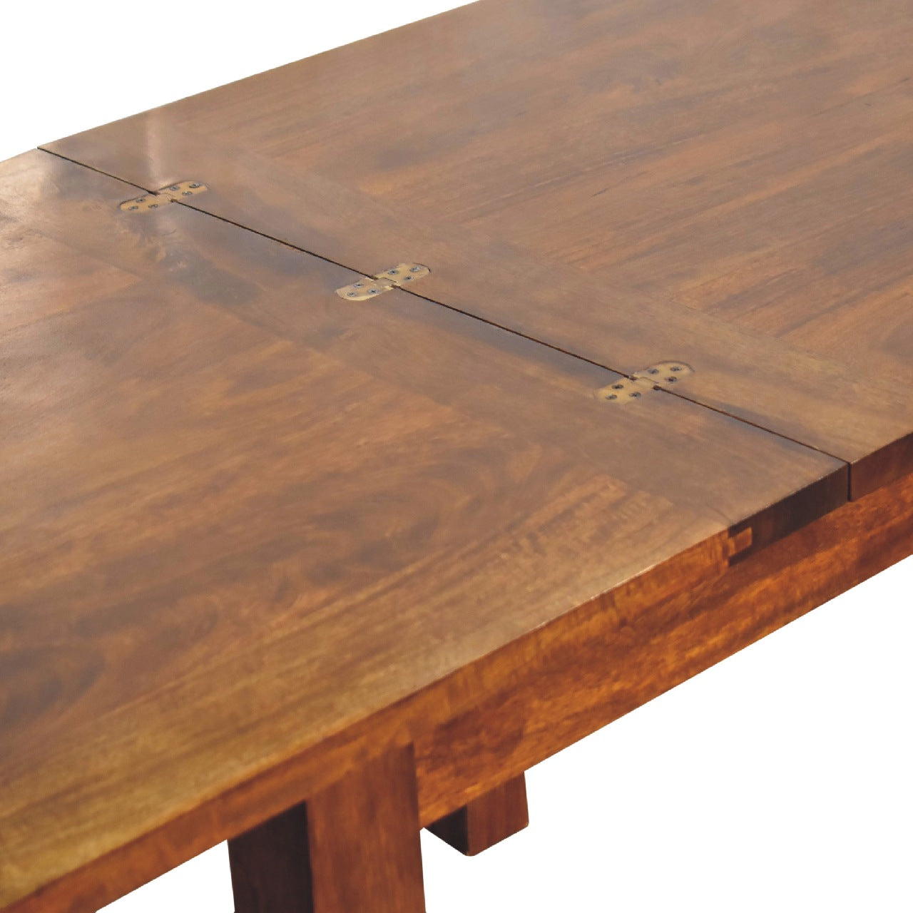Elicyon Chestnut Butterfly Dining Table - Furniture One Shop