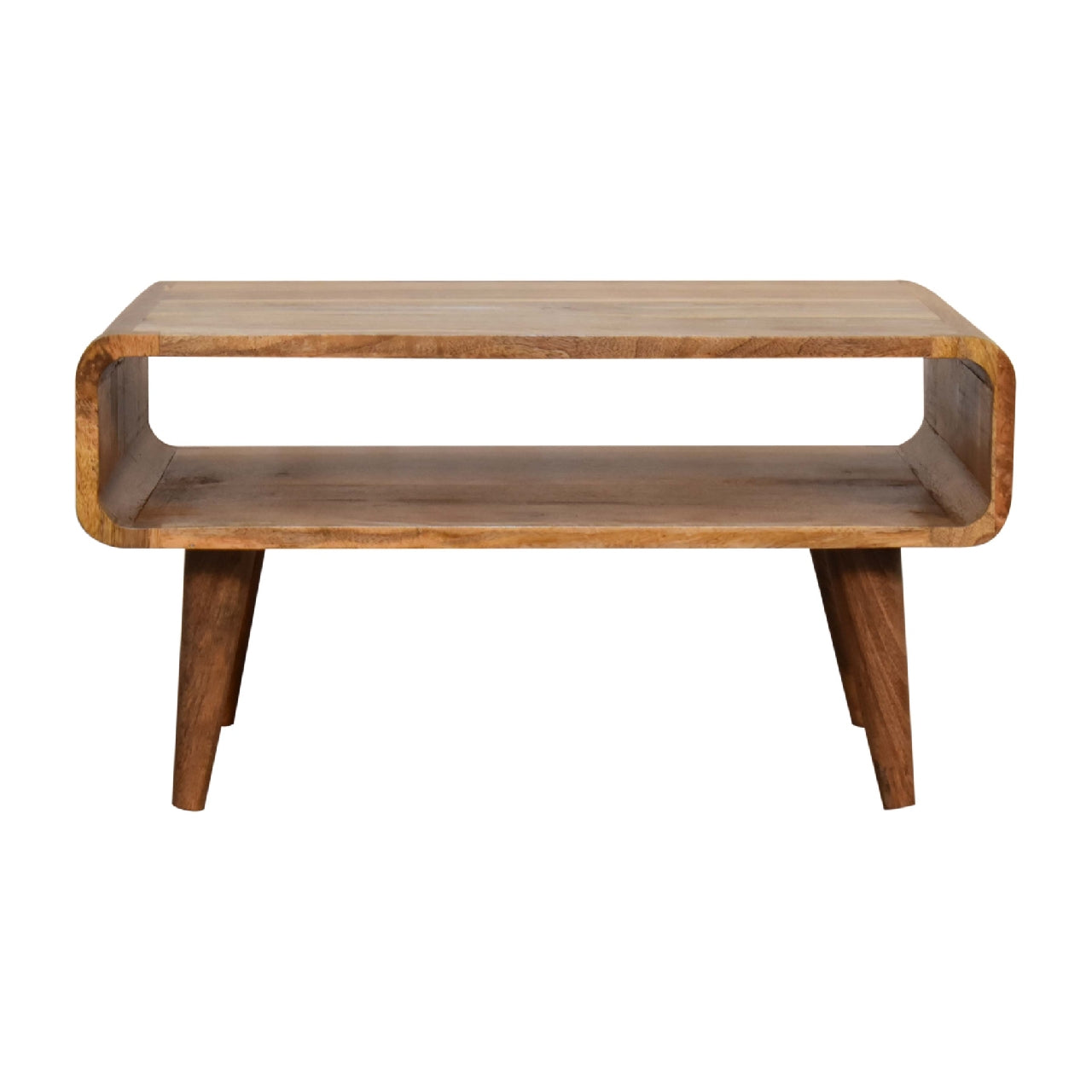 Classique Open Oak-ish TV Stand - Furniture One Shop