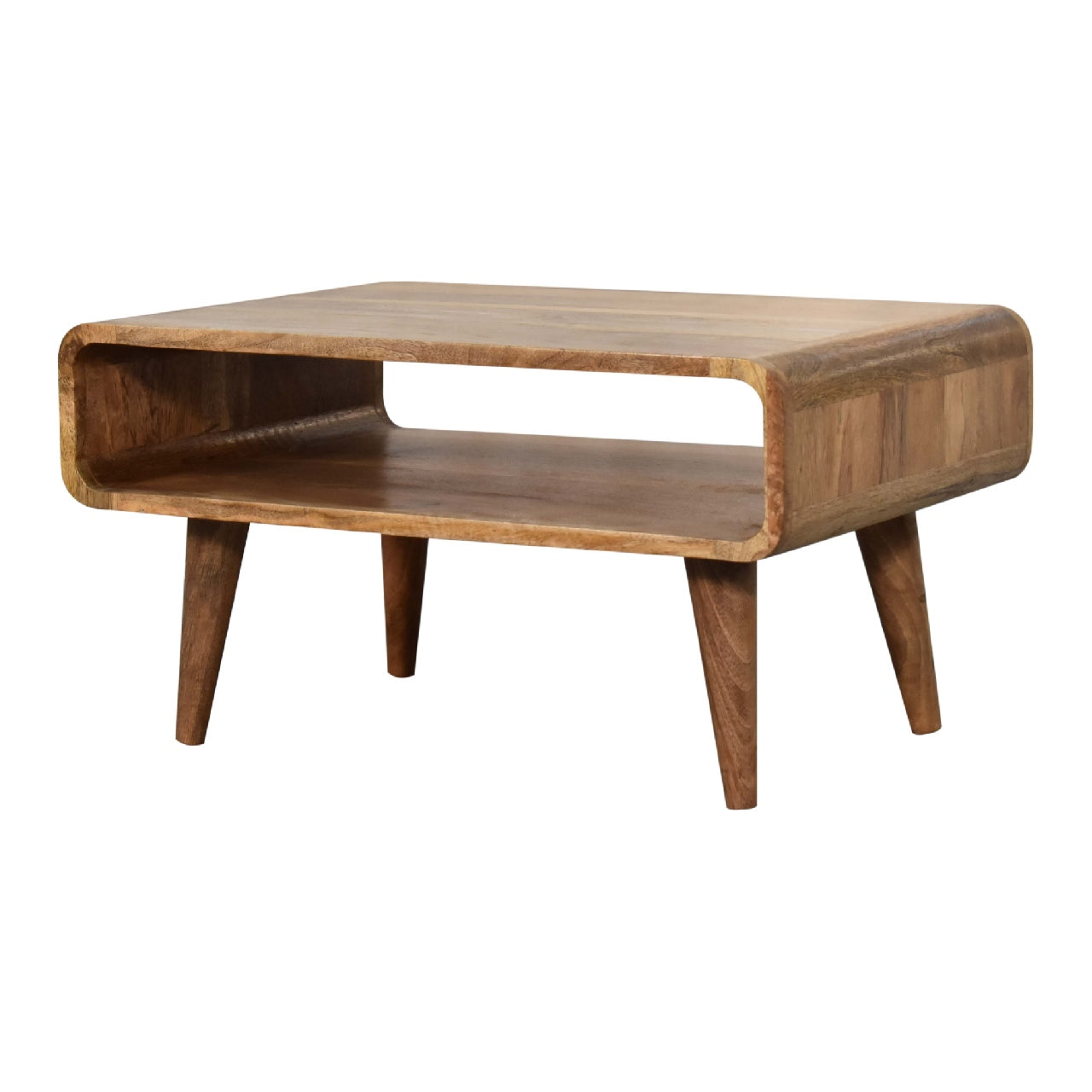 Classique Open Oak-ish TV Stand - Furniture One Shop