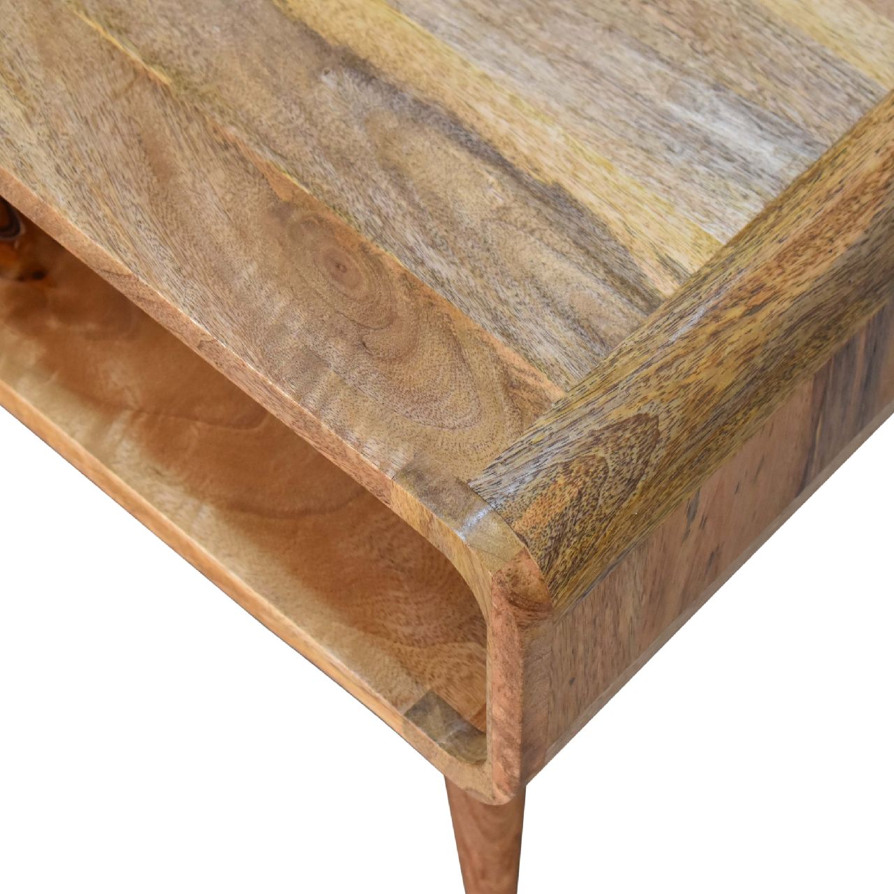 Classique Open Oak-ish TV Stand - Furniture One Shop