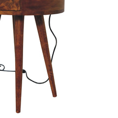 Hampstead Single Chestnut Bedside - Furniture One Shop