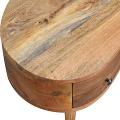 Vogue Mini Oak-ish Wave Coffee Table - Furniture One Shop