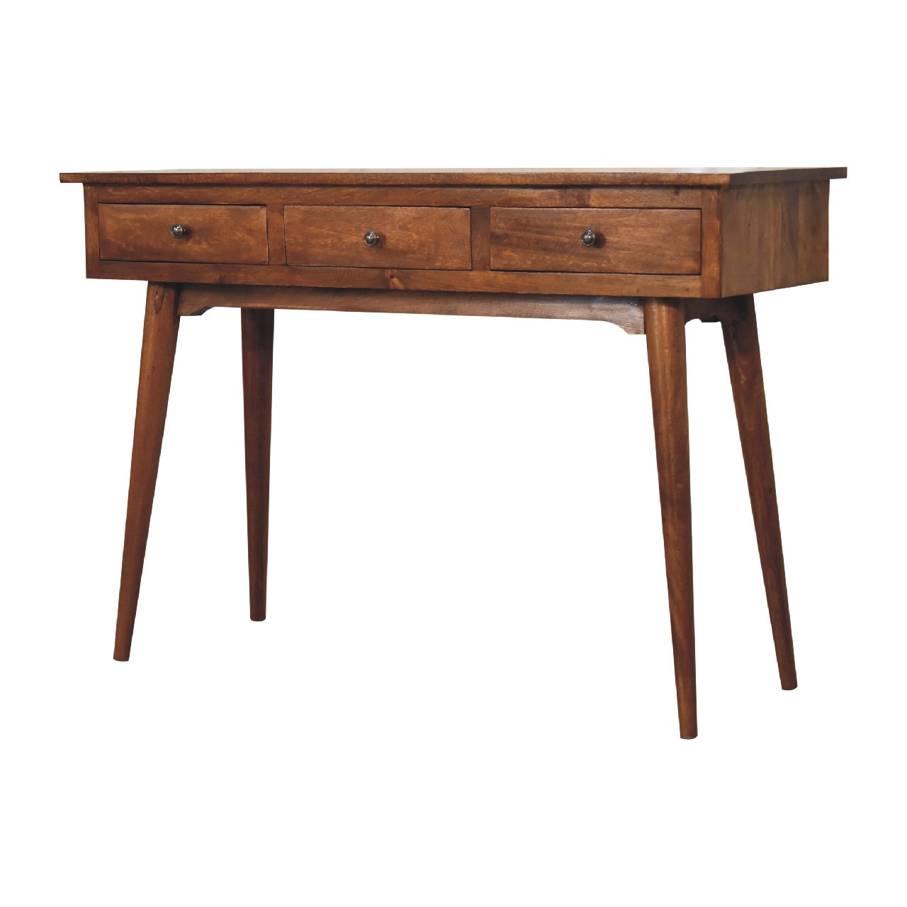 Classic Console Large 3 Drawer Chestnut Console - Furniture One Shop