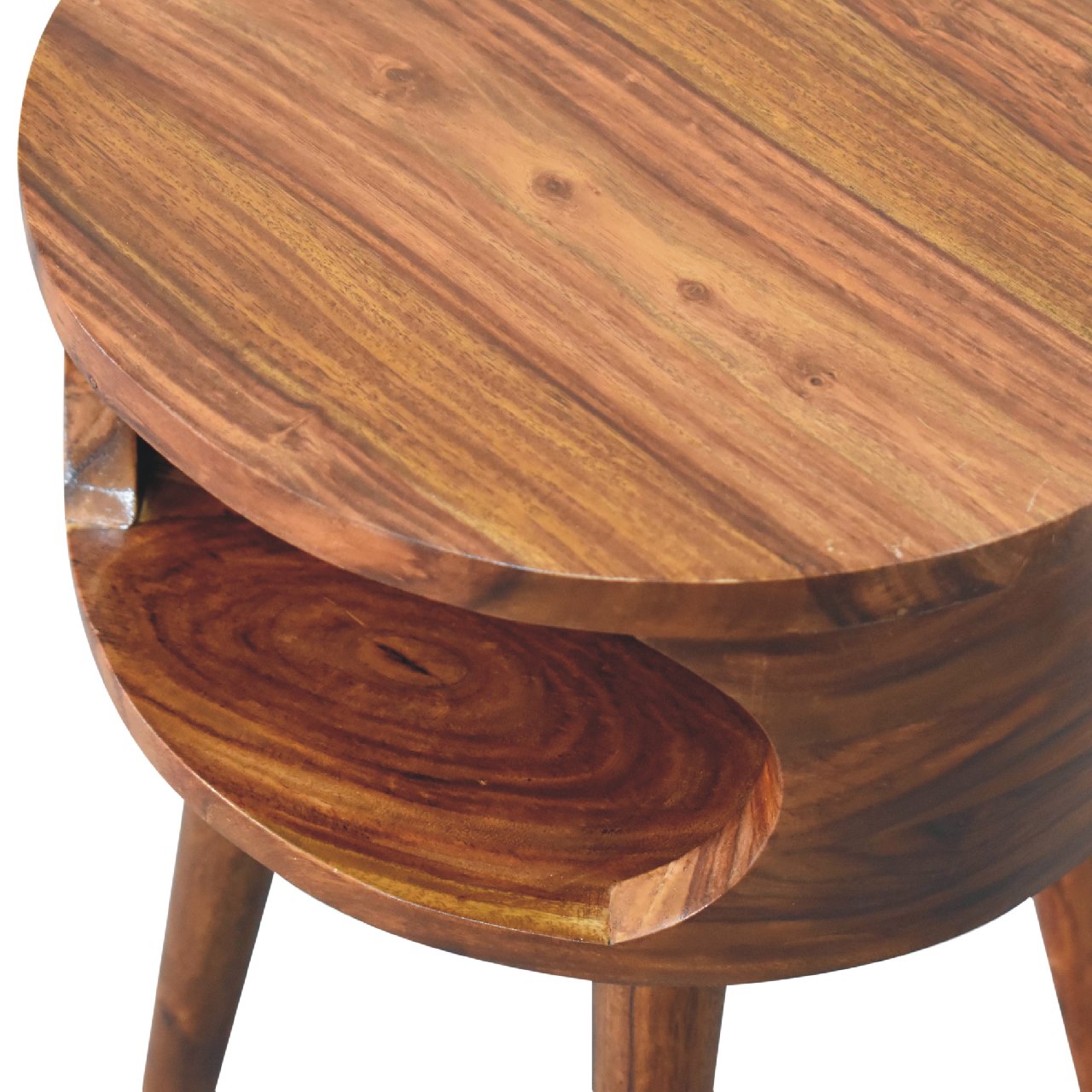 Marble Arch Alina Open Honey Bedside