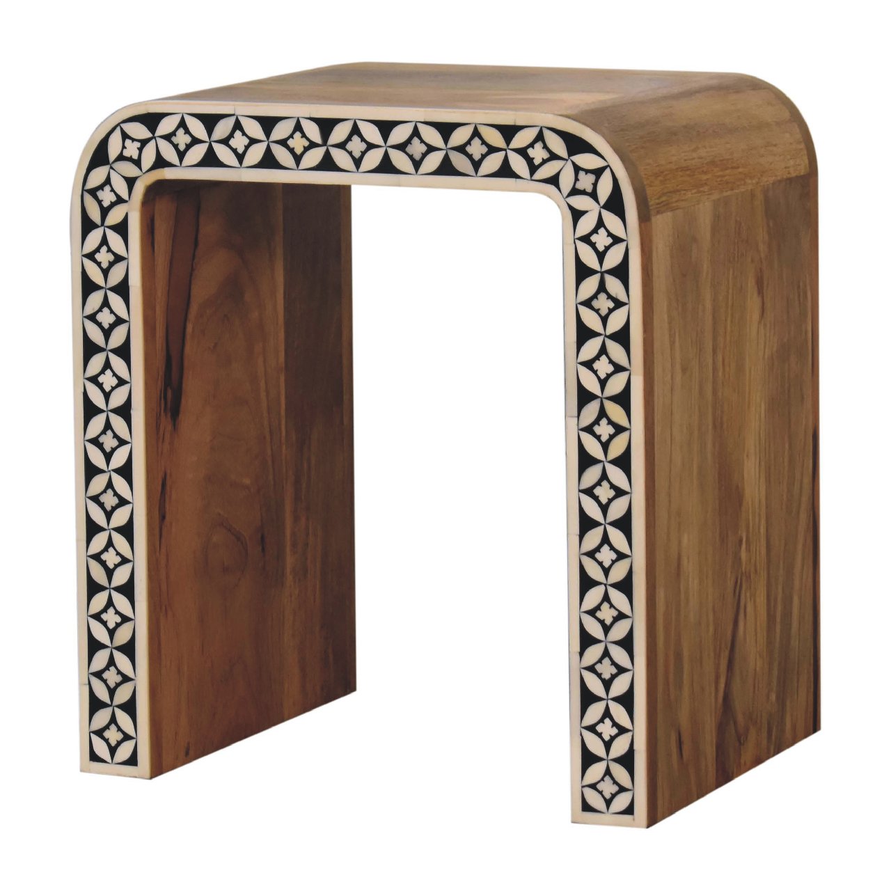 Edessa Bone Inlay Side Table