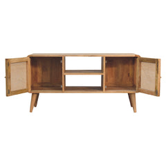Sleek Scape Larrisa Woven TV Stand - Furniture One Shop
