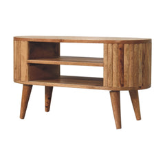 OpulenceOrbit Stripe TV Stand - Furniture One Shop