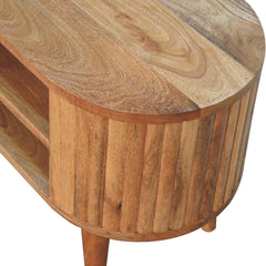 OpulenceOrbit Stripe TV Stand - Furniture One Shop